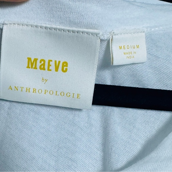 Anthropologie The Maeve Twofer Printed Tank Dress Medium Casual Pull Over Lined - Picture 7 of 13